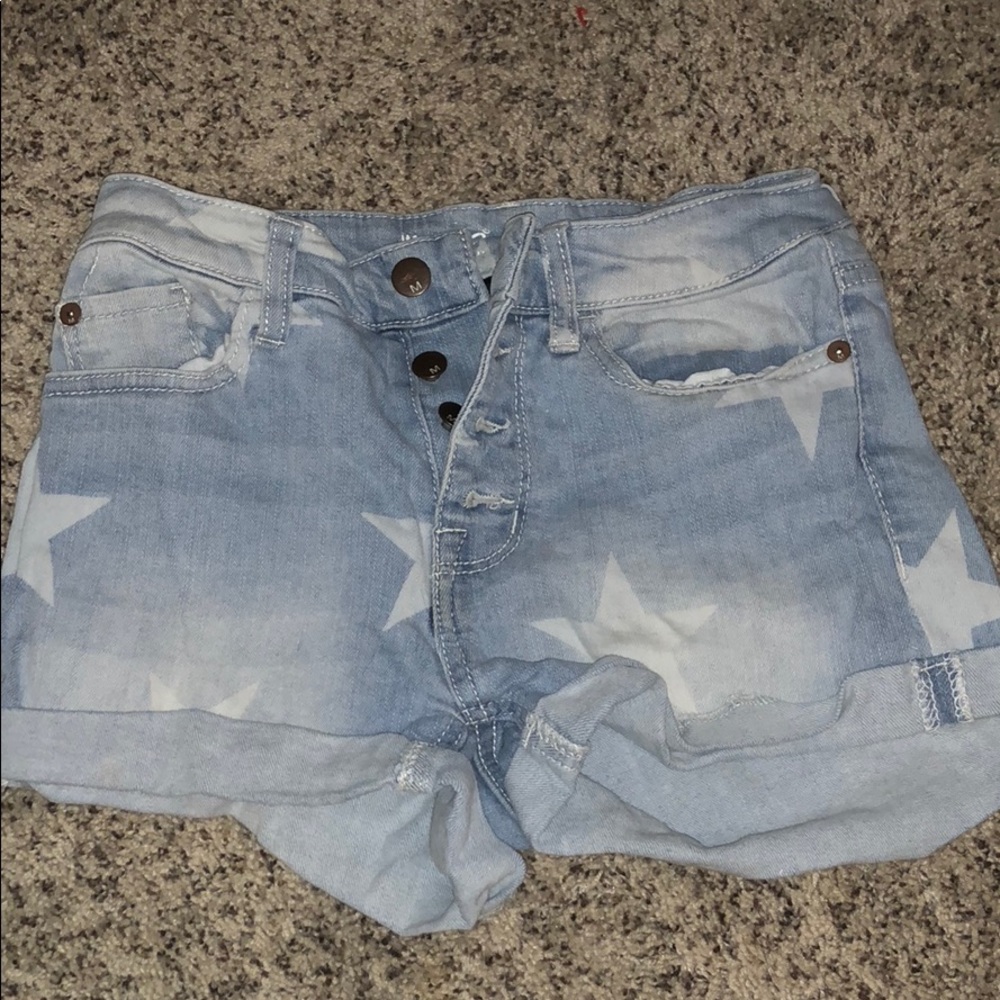 Star Patterned Shorts